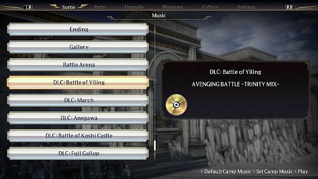 WARRIORS OROCHI 4 - BGM Pack 1