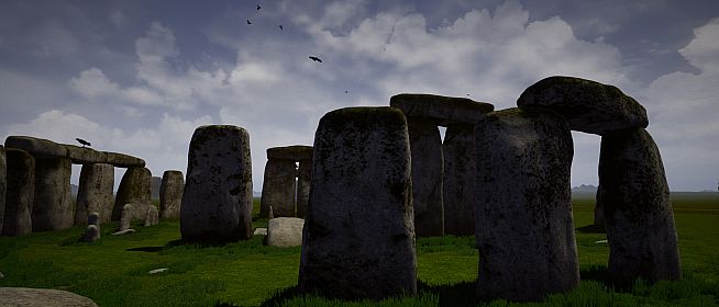Infinadeck Stonehenge