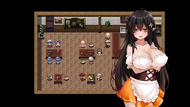 The Gloomy, Busty Half-Elf Just Wants to be Worshipped!