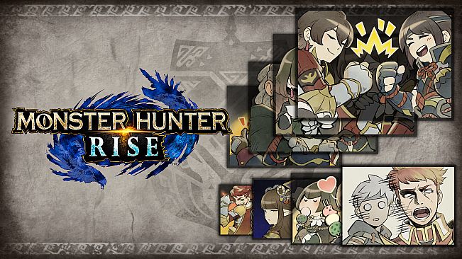 Monster Hunter Rise - "Special Stickers 12" sticker set