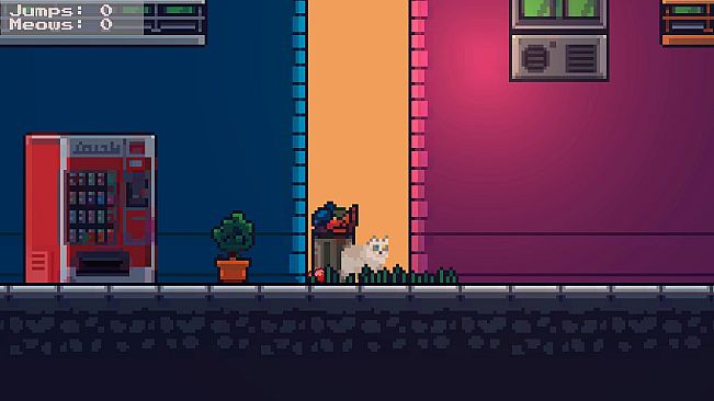 Rooftop Rascal: The Spooky Cat