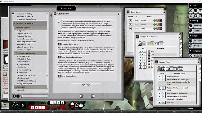 Fantasy Grounds - Shadow of the Demon Lord Maze of the Goblin King
