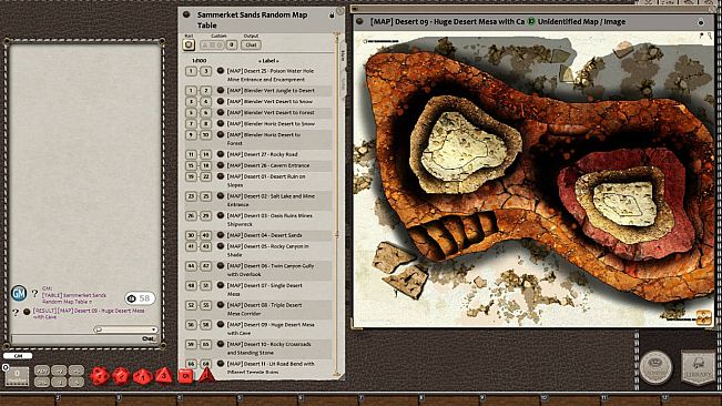 Fantasy Grounds - Meanders Map Pack: Sammerket Sands (Map Pack)