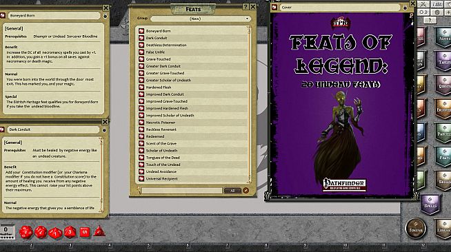Fantasy Grounds - Feats of Legend: 20 Undead Feats (PFRPG)