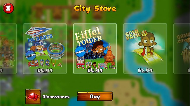 Bloons Monkey City - Eiffel Tower Pack