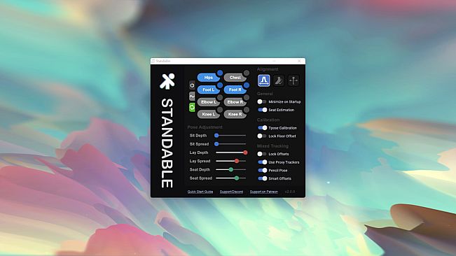 Standable: Full Body Estimation