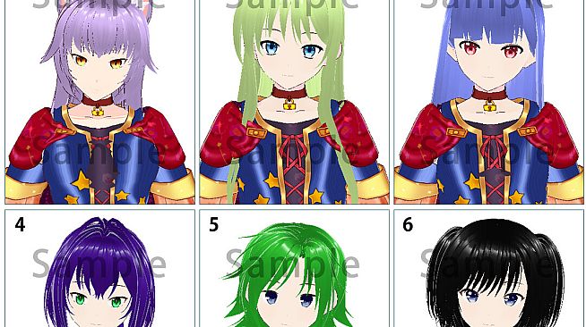 RPG Maker 3D Character Converter - Gee-kun-soft character 12 Witch