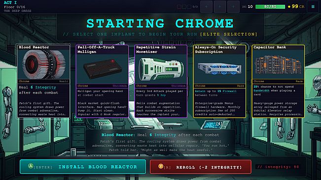 CyberDeck: The Cyberpunk Roguelike Deckbuilder