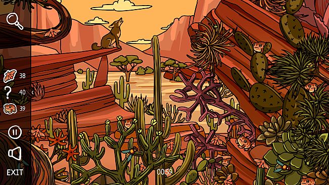 Curious Paws: hidden objects