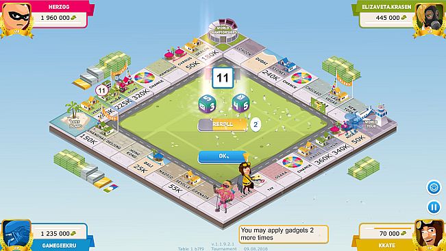 Business tour. Crazy Heroes: Wild bird