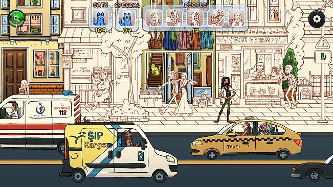 Hidden Cats in Istanbul