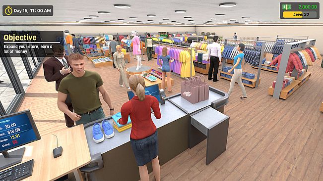 Clothing Store Simulator