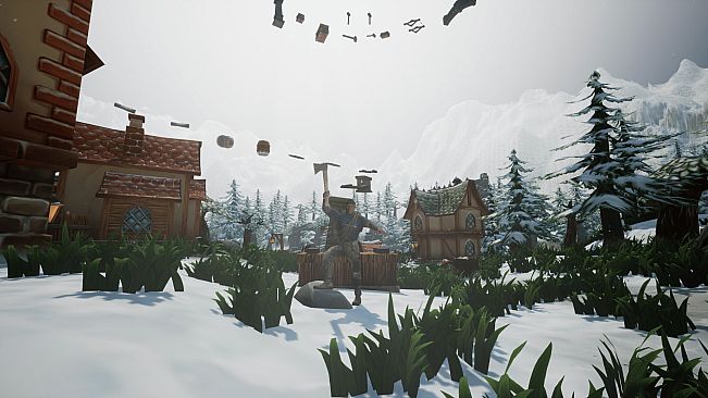 Winter's Edge Village: The Parkour Game