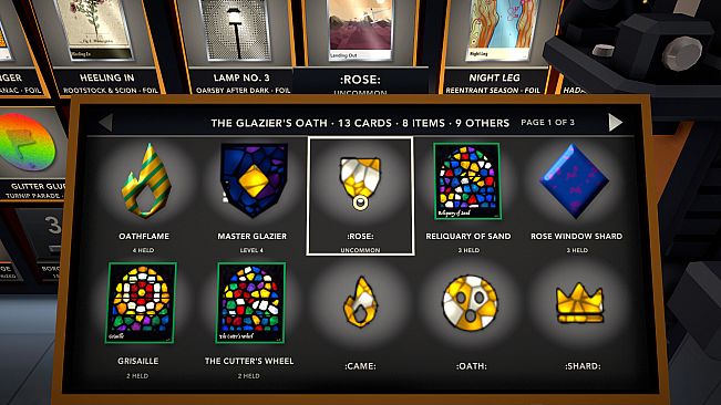 The Inventory - Collection Organizing Simulator