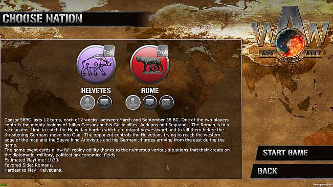 Wars Across the World: Caesar 58