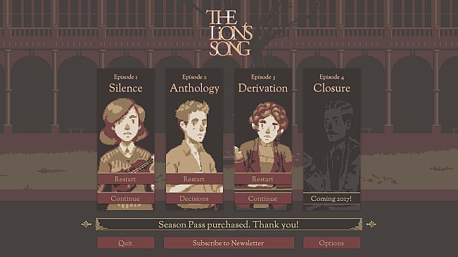 The Lion's Song: Episode 3 - Derivation