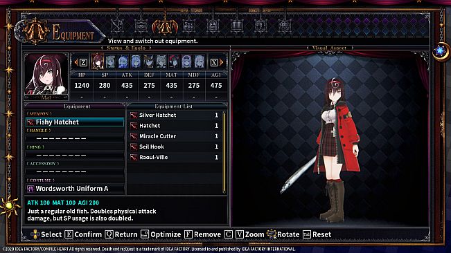 Death end re;Quest 2 - Gag Weapon Set 1