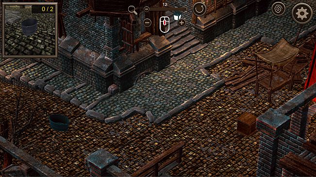 Hidden Haunted Town Top-Down 3D