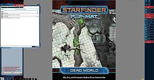 Fantasy Grounds - Starfinder RPG - Flipmat - Dead World