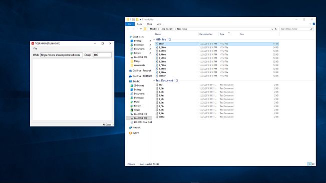 TIGER MAGNET LINK KNIFE