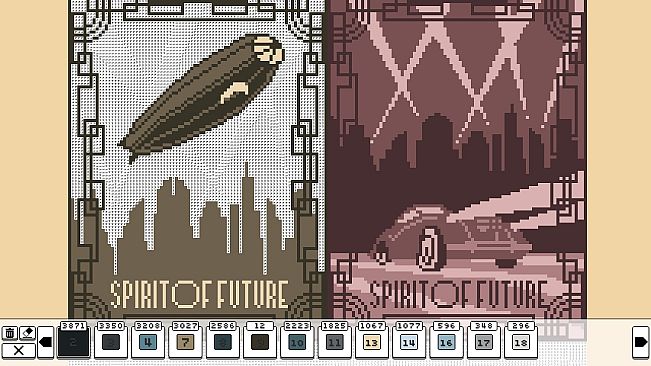 Coloring Pixels - Time Travel