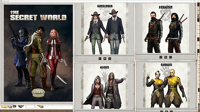 Fantasy Grounds - The Secret World - Savage Worlds Adventure Edition