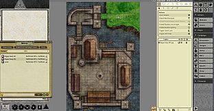 Fantasy Grounds - Pathfinder RPG - Pathfinder Flip-Mat - Bigger Keep