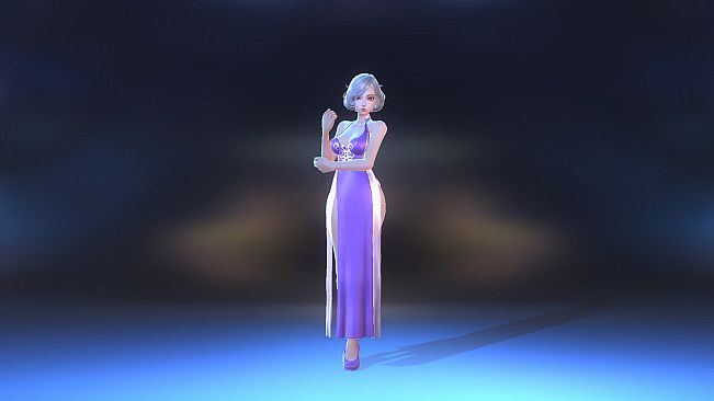 Angel Legion-DLC Cloud Dress (Purple)