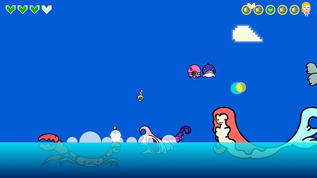 CROAK CROAK ON THE SEA