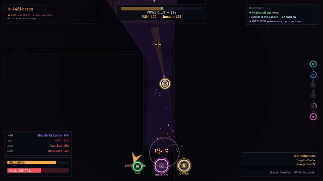Hollow Orbit