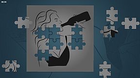 LineArt Jigsaw Puzzle - Erotica