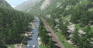 Trainz 2022 DLC - Canadian Rocky Mountains Viktor Lake to Ross Peak and Glacier