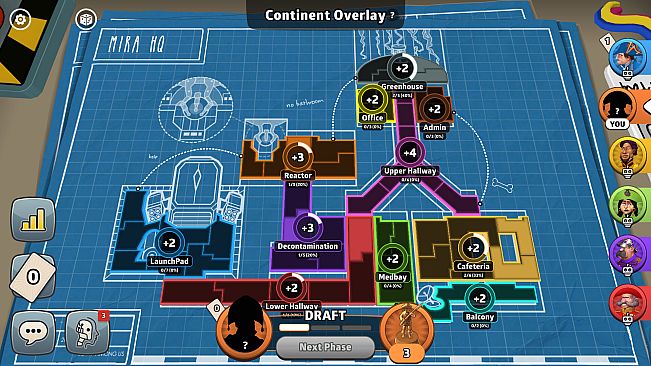 RISK: Global Domination - Among Us Map Pack