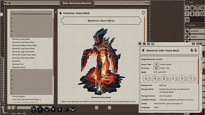 Fantasy Grounds - Mechanical Monsters