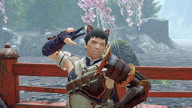 MONSTER HUNTER RISE - "Felyne Ears" Hunter layered armor piece