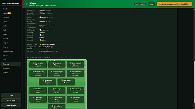 Irish Sport Manager