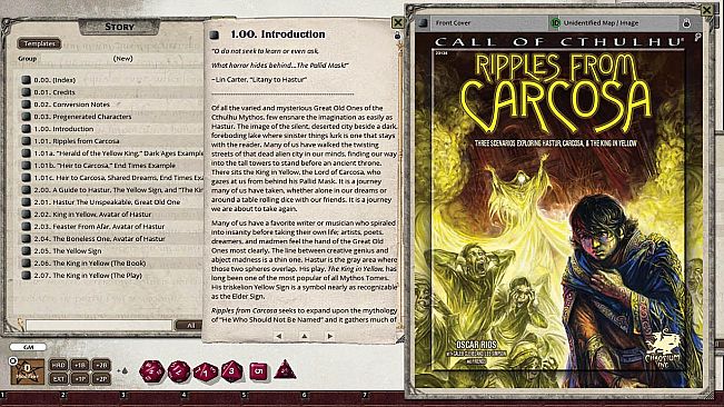 Fantasy Grounds - Ripples From Carcosa (CoC7E)