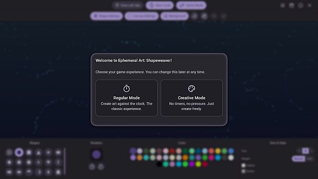 Ephemeral Art: Shapeweaver