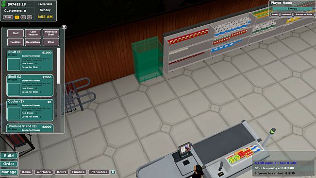 Grocery Store Tycoon - First Store