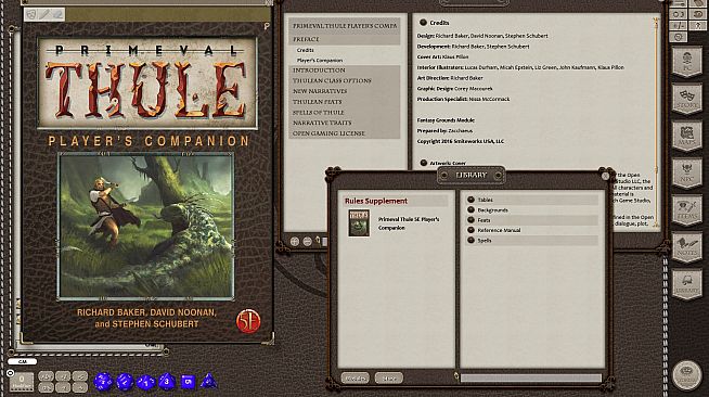 Fantasy Grounds - Primeval Thule: Player's Companion (5E)