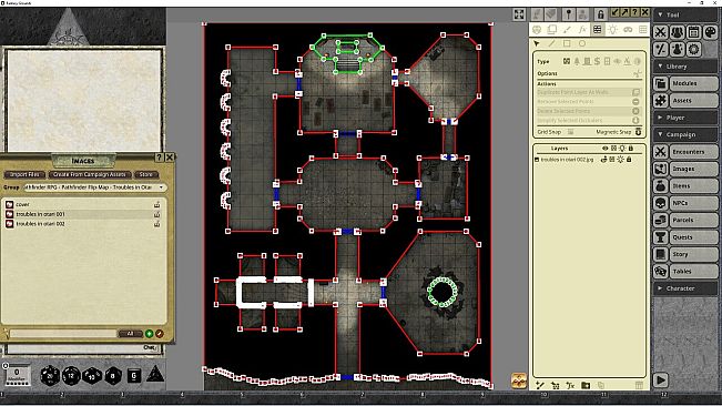 Fantasy Grounds - Pathfinder RPG - Pathfinder Flip-Mat: Troubles in Otari
