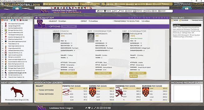 Draft Day Sports: College Football 2018