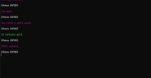 Nick's Text Adventure