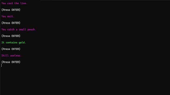 Nick's Text Adventure