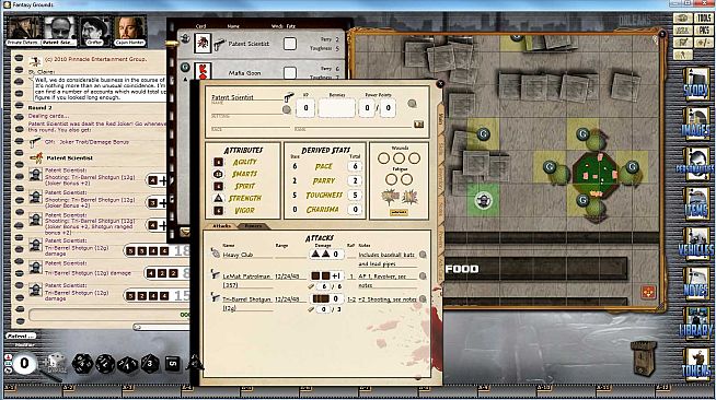 Fantasy Grounds - Deadlands Noir: The Case of the Jumbo Shrimp