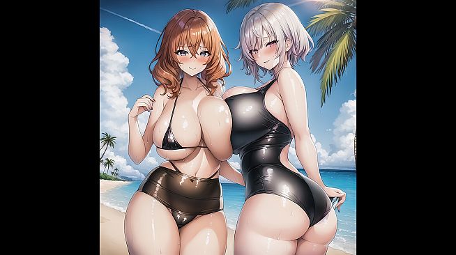 Senpai Puzzle: Waifu Summer - Yuri Waifus