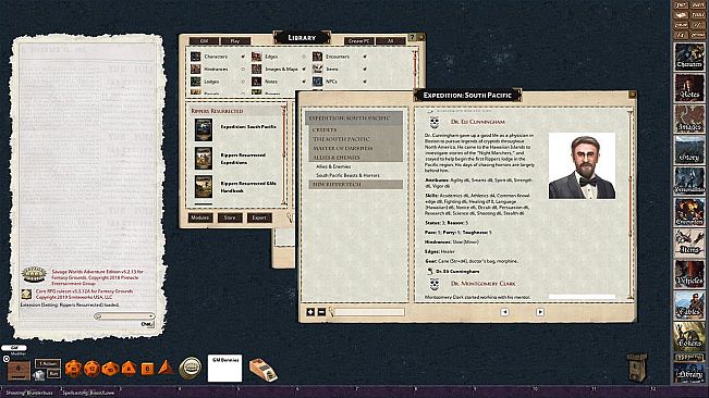 Fantasy Grounds - Rippers Resurrected Expedition: South Pacific