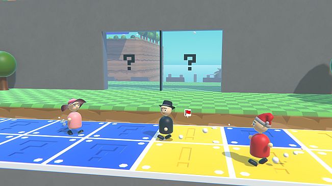 Multiplayer Platform Golf