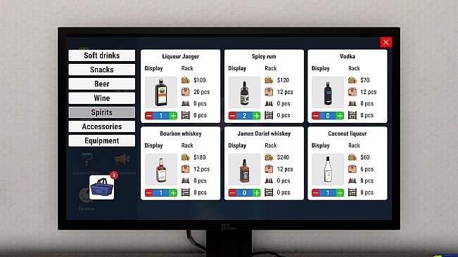 Liquor Store Simulator