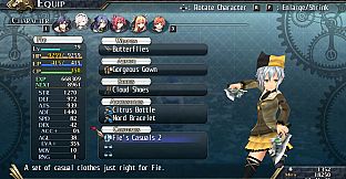 The Legend of Heroes: Trails of Cold Steel II - All Casual Clothes